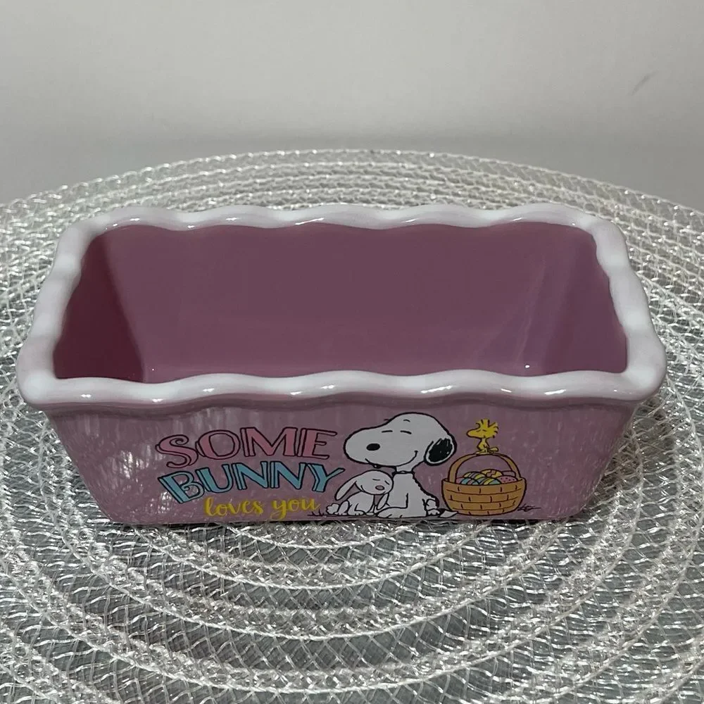 Peanuts Snoopy Mini Loaf Pan NWT